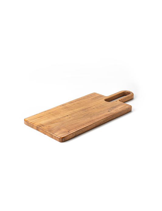 Two Rosewood cutting boards of different sizes, displaying the natural wood grain and edges, placed against a white background.